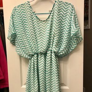 🦄3/$20🦄chevron dress from boutique